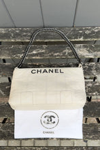 Load image into Gallery viewer, CHANEL Vintage Square Quilted Caviar Leather Shoulder Bag
