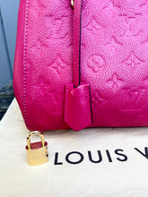 Load image into Gallery viewer, LOUIS VUITTON Dahlia Monogram Empreinte Leather Montaigne Bb Bag
