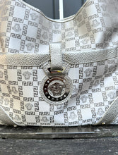 Load image into Gallery viewer, VERSACE Medusa Canvas Leather Shoulder Bag
