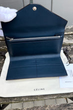 Load image into Gallery viewer, CELINE Calfskin Pocket Trifold Envelope Flap Wallet
