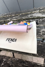 Load image into Gallery viewer, FENDI Multi Colour Studs Leather Clutch
