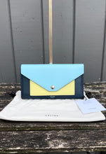 Load image into Gallery viewer, CELINE Calfskin Pocket Trifold Envelope Flap Wallet
