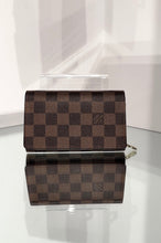 Load image into Gallery viewer, LOUIS VUITTON Damier Ebene Porte Monnaie Billets Trevor Wallet
