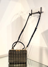 Load image into Gallery viewer, VALENTINO GARAVANI Rockstud Spike Leather Handle Shoulder Bag
