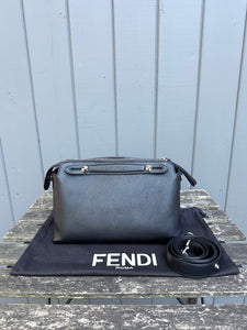 FENDI Leather Boston Bag