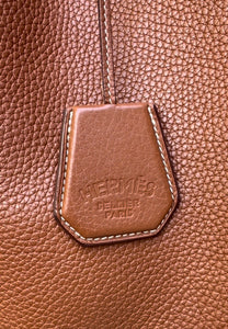 HERMÈS Sellier Slouchy Flat Leather Shoulder Crossbody Bag