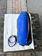 Load image into Gallery viewer, CELINE Medium Trapeze Tri Colour Leather Suede Handle Shoulder Bag
