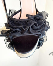 Load image into Gallery viewer, GUCCI Ruffle Embellished Slingback Sandals
