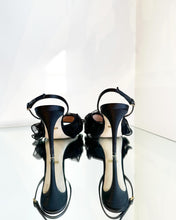 Load image into Gallery viewer, GUCCI Ruffle Embellished Slingback Sandals
