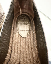 Load image into Gallery viewer, BRUNELLO CUCINELLI Leather Espadrille Flats
