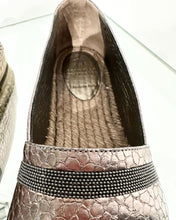 Load image into Gallery viewer, BRUNELLO CUCINELLI Leather Espadrille Flats
