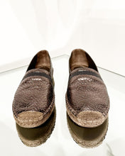 Load image into Gallery viewer, BRUNELLO CUCINELLI Leather Espadrille Flats
