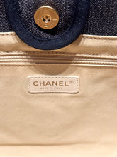 Load image into Gallery viewer, CHANEL Deauville Denim Small Tote
