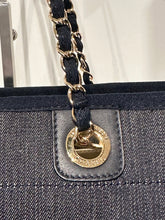 Load image into Gallery viewer, CHANEL Deauville Denim Small Tote
