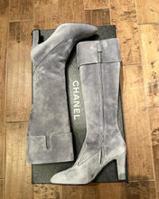 Load image into Gallery viewer, CHANEL Suede Calfskin High Boots
