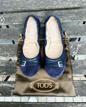 Load image into Gallery viewer, TOD’S Leather Suede Ballet Flats
