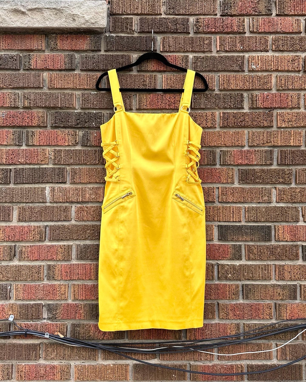 CACHÉ Yellow Midi Dress