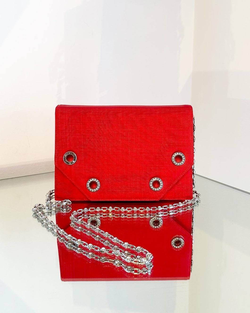 VALENTINO GARAVANI Crystal Embellished Evening Bag