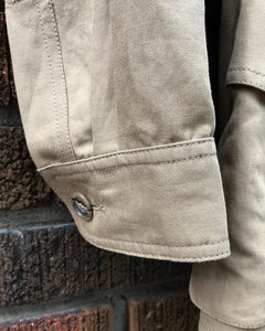 DONNA KARAN Khaki Cargo Jacket