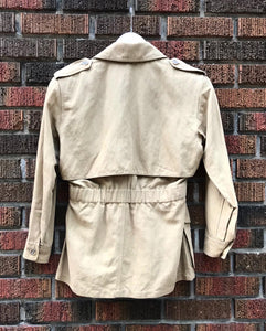 DONNA KARAN Khaki Cargo Jacket