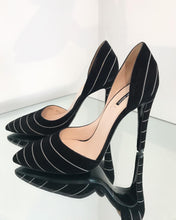 Load image into Gallery viewer, GIORGIO ARMANI Suede High Heel Pumps
