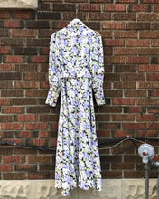 Load image into Gallery viewer, ZIMMERMANN Floral Print Linen Belted Shirt Dress
