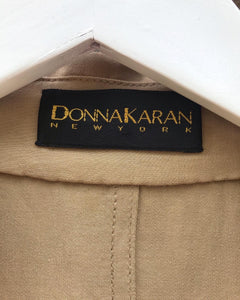 DONNA KARAN Khaki Cargo Jacket