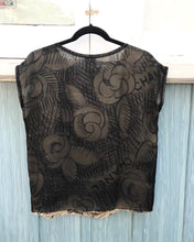 Load image into Gallery viewer, CHANEL Cap Sleeve Silk Top
