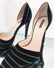 Load image into Gallery viewer, GIORGIO ARMANI Suede High Heel Pumps
