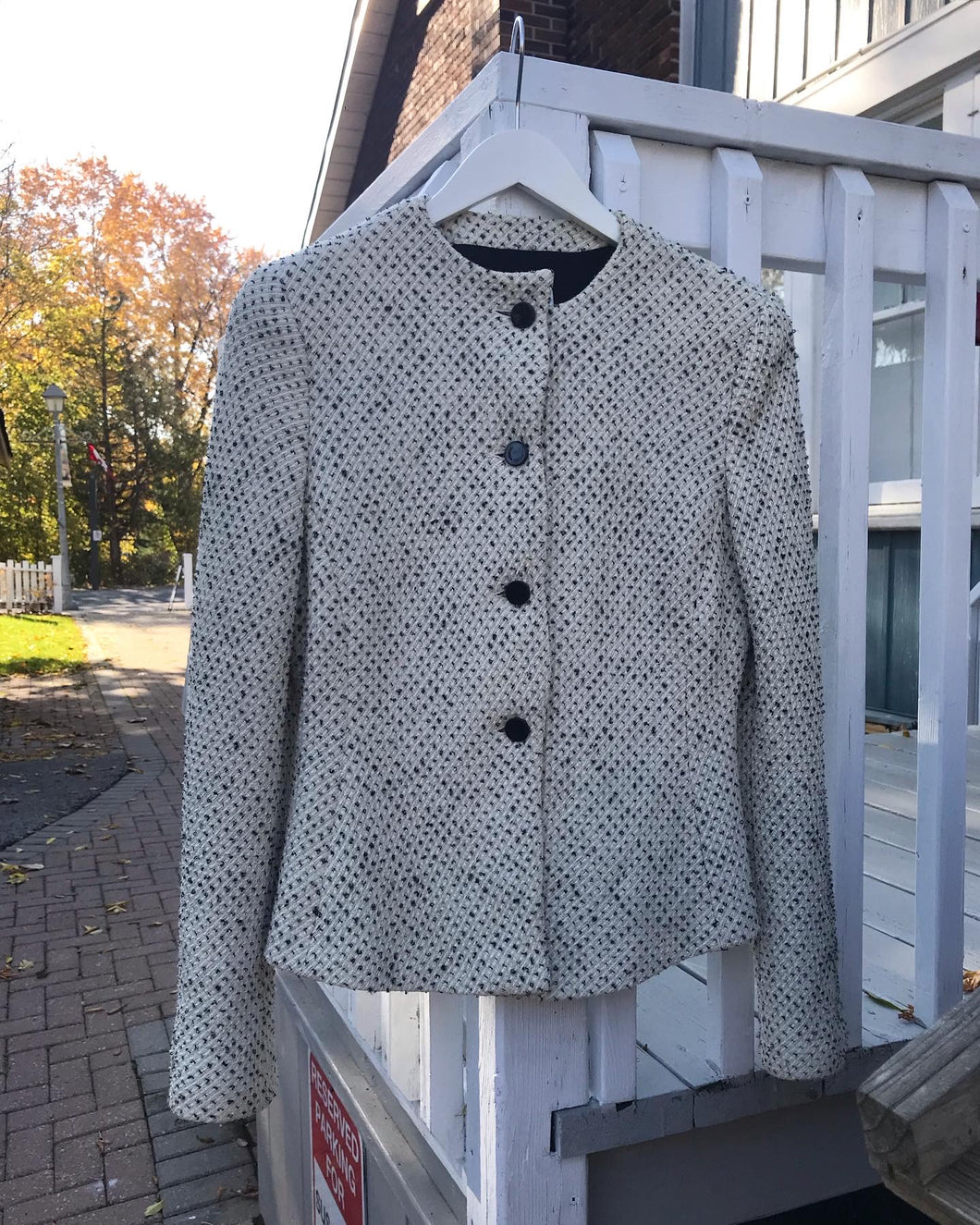 ARMANI COLLEIZONI Tweed Jacket