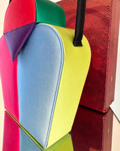 Load image into Gallery viewer, Vintage RENAUD PELLEGRINO  Multi Colour Silk Evening Bag
