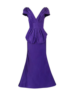 OSCAR DE LA RENTA Silk Gown