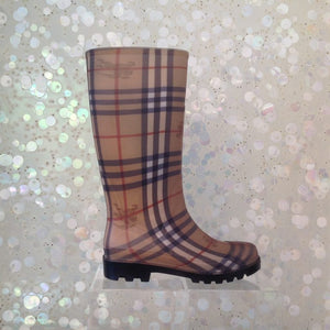 BURBERRY Classic Check Rain Boots